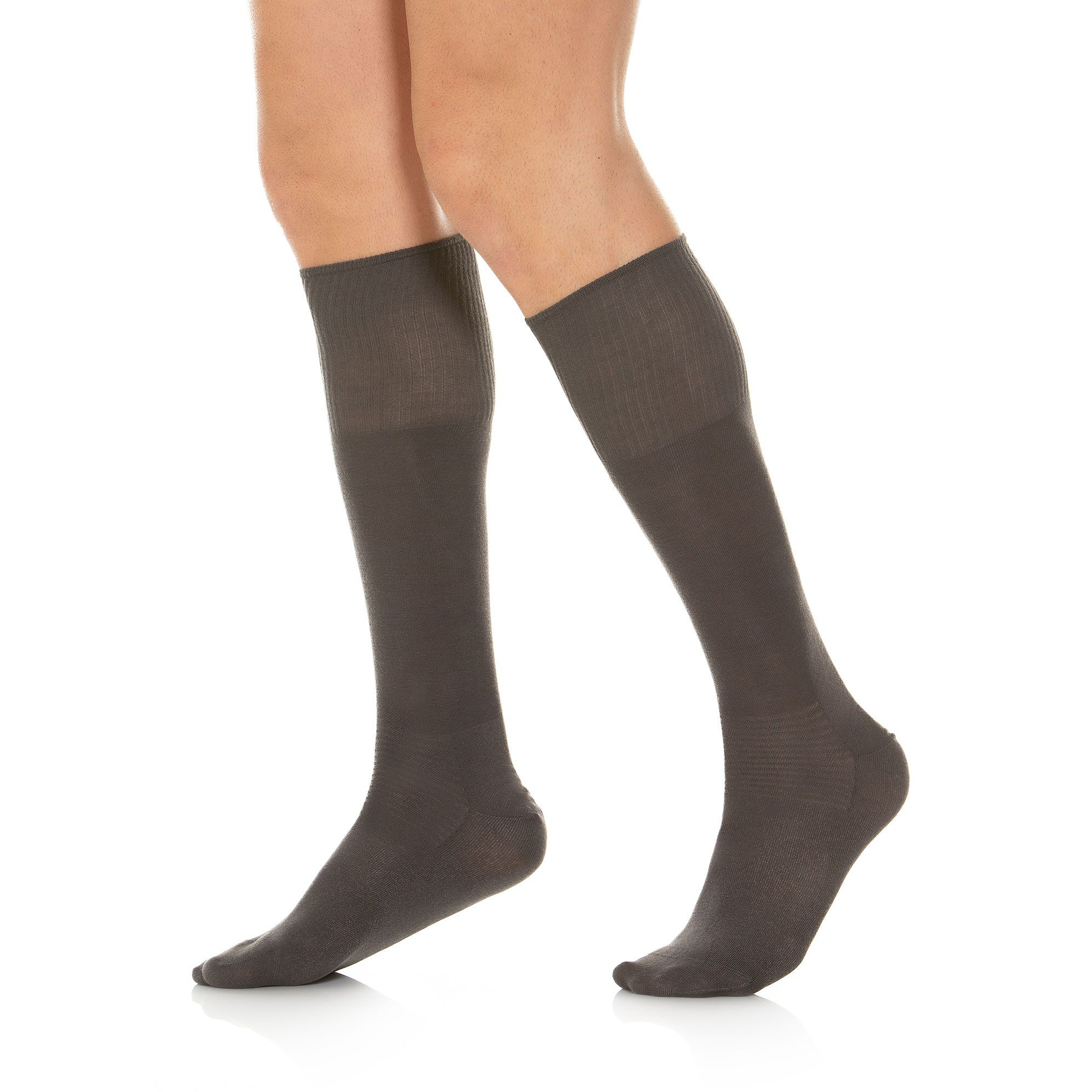 Diabetische kniekous zilverdraad 550L - 02 550l antracite 1 2 4 - 550L (14)