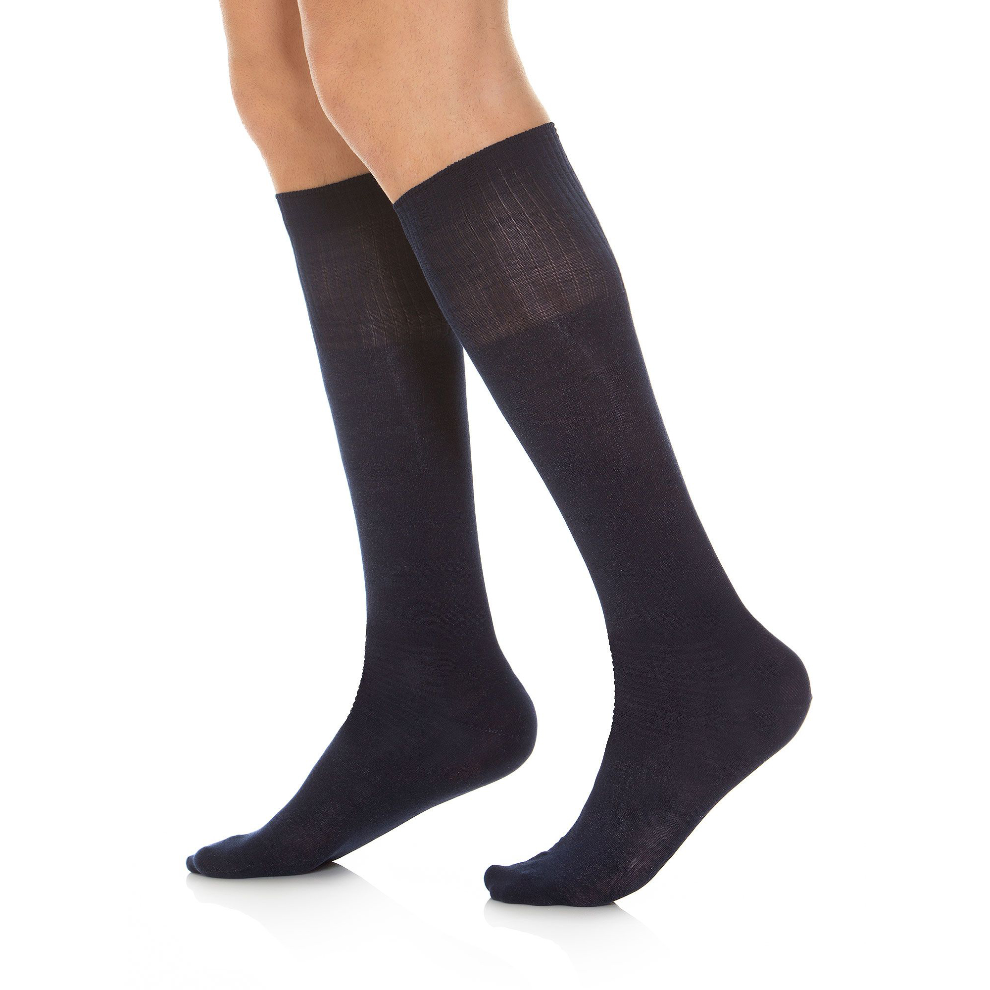 Diabetische kniekous zilverdraad 550L - 02 550l blu 1 4 2 - 550L (3)