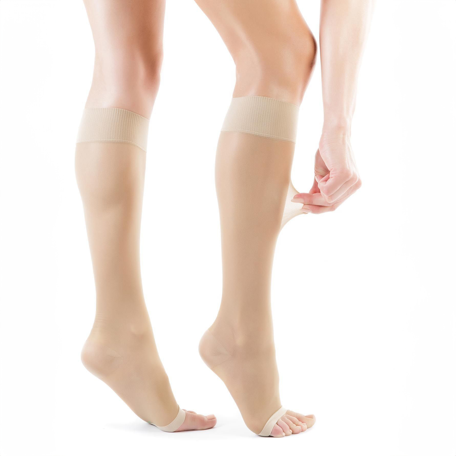 Kniekous open teen 850A - 850a 36beige side 7031 6 3 - 850A (7)